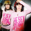 Sue Denim and Dee Plume