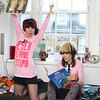 Sue Denim and Dee Plume